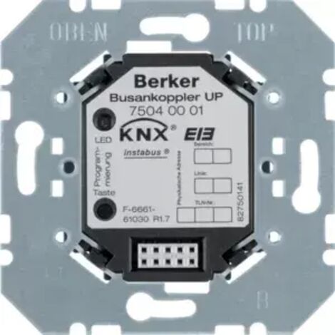 Berker Busankoppler Tragringmontage KNX Unterputz-75040001