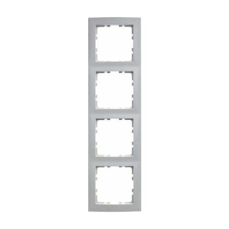 BERKER CADRE 4 ÉLÉMENTS S1 BLANC POLAIRE REF. 6511010004 10148989