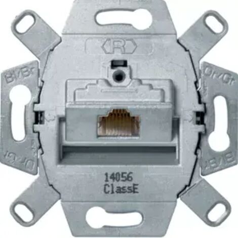 BERKER  Einfache RJ45-Buchse Kategorie 6 Klasse E 8P 455401