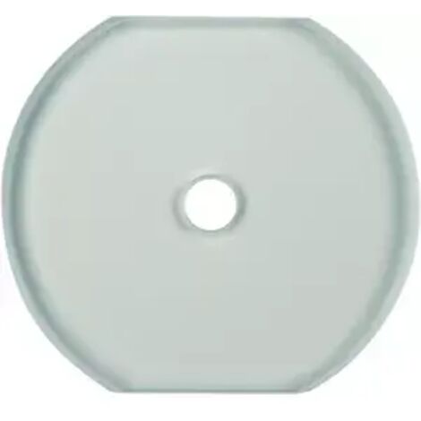 Berker Gl.mittelplatte Schalter Serie Glas klar 1095