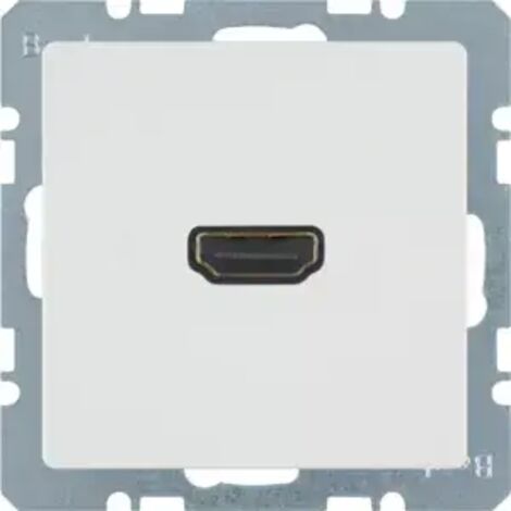 Berker HDMI STECKD. MIT 90°ANSCHL. PW (3315436089       Q.1)