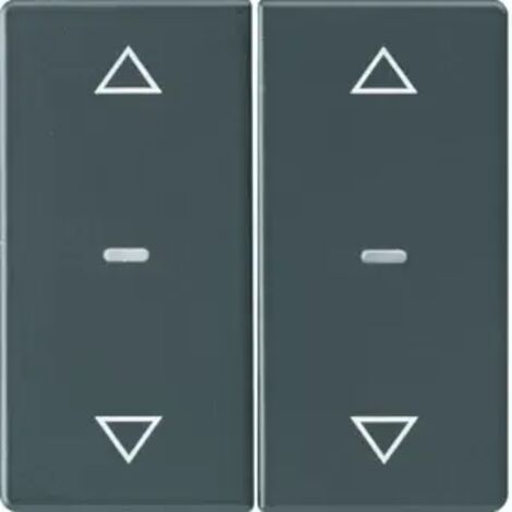 Berker KNX Q.X ABD.2F.ANTHRAZIT SAMT / BERKER 80961326 PFEILE 2F. 80961326