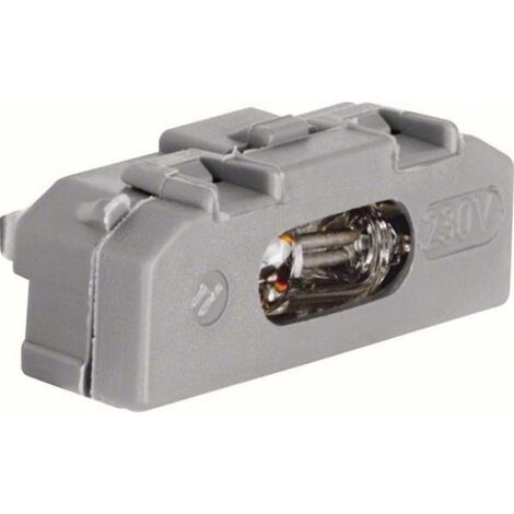 BERKER Lampada al neon per interruttore bipolare 230V 0.9mA grigio 160002