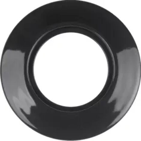 Berker Porzellanrahmen 1fach S1930 schwarz glä 138165