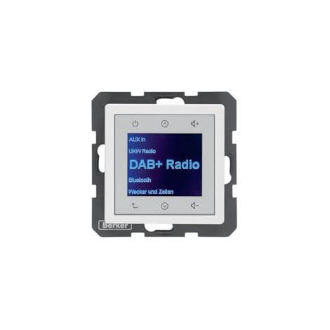BERKER RADIO TOUCH UP DAB+ BT Q.X BLANC POLAIRE SA 30846089