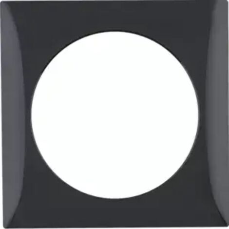 Berker Rahmen 1fach Integro Flow schwarz glänz 918272510