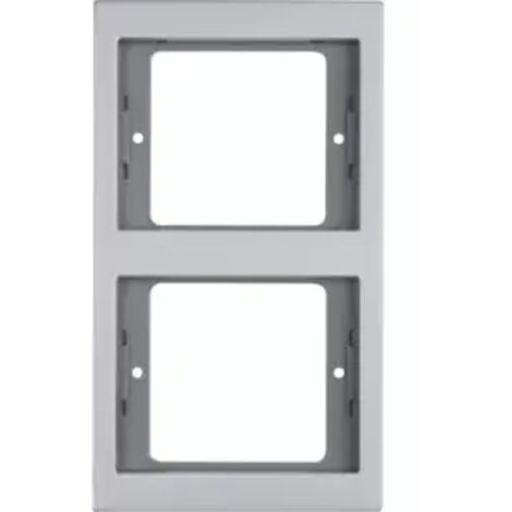 Berker Rahmen 2fach senk K.5 Alu 13237003