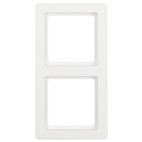 Berker Rahmen polarweiss, samt 2-fach 10126089