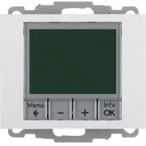 Berker Raumtemperaturregler M320447109 polarweiss glaenzend