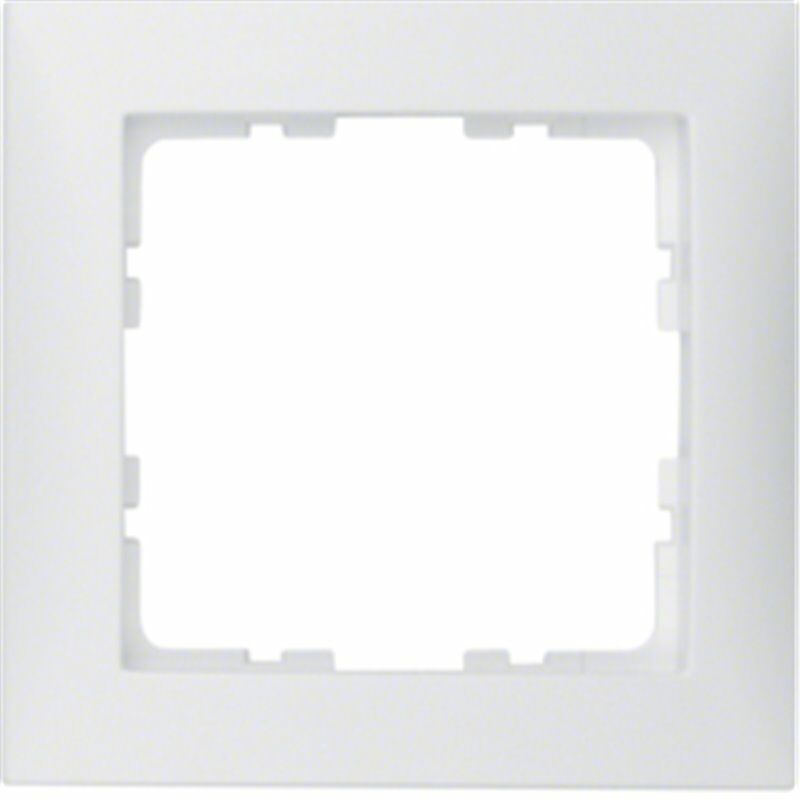 

Marco 1 elemento Berker By S1 10119909 Blanco Mate - Hager