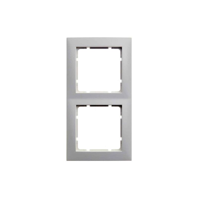 

Marco 2 elementos Berker By S1 10128989 Blanco Brillo - Hager