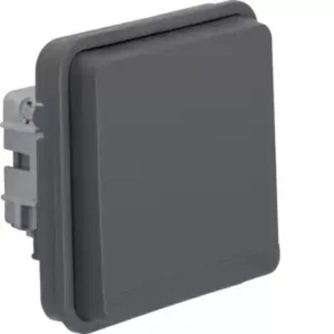 Berker SCHUKO-Steckdoseneinsatz M3IP55 W.1 grau