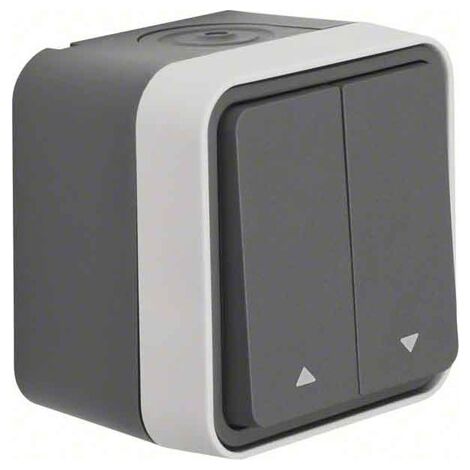 Berker Série 30753525 Interrupteur unipolaire gris clair