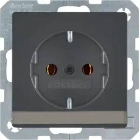 Berker SSD.M.SCHRIFTLEISTE SAMT / BERKER 47506086 Q1 ANTH. 47506086