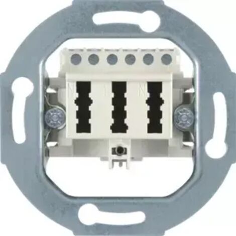 Berker Steckdose M3450002 3x6NFN weiss