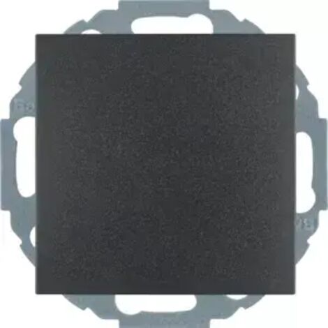 Berker Steckdose SCHUKO mit Klappdeckel u. erh. BS B.3/B.7 anthrazit, matt 47441606