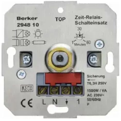 Berker ZEIT-RELAIS-SCHALTEINSATZ / BERKER 294810