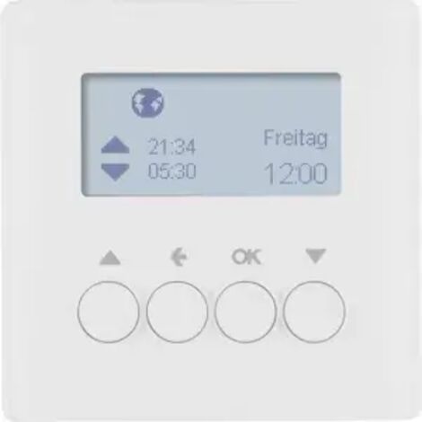 Berker Zeitschaltuhr M385741129 polarweiss samt