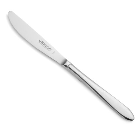 BERLIN MICRO-PERLED TABLE KNIFE - Mikro-Perlen-Tischmesser - Arcos 560902 Tischmesser, Edelstahl, Farbe Silber.