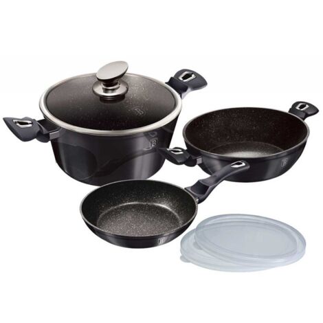 BERLINGERHAUS BH-6905 CARBON PRO SET DI PENTOLE
