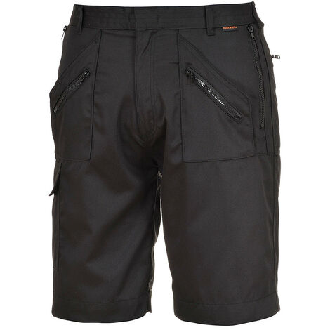 Bermuda Action Couleur : Noir Taille Xxxl - Portwest