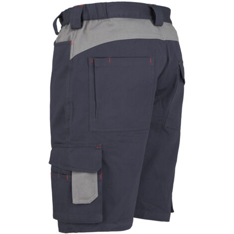 BERMUDA ALGODON STRETCH AZUL
