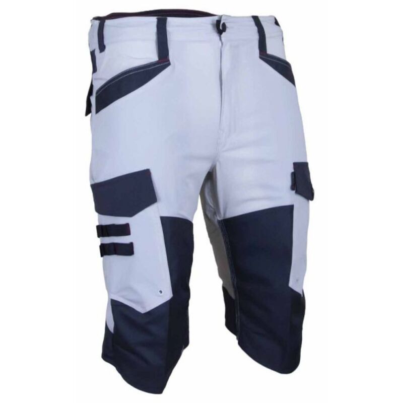LMA - Bermuda de travail Univers bicolore 155g/m2 Taille 42