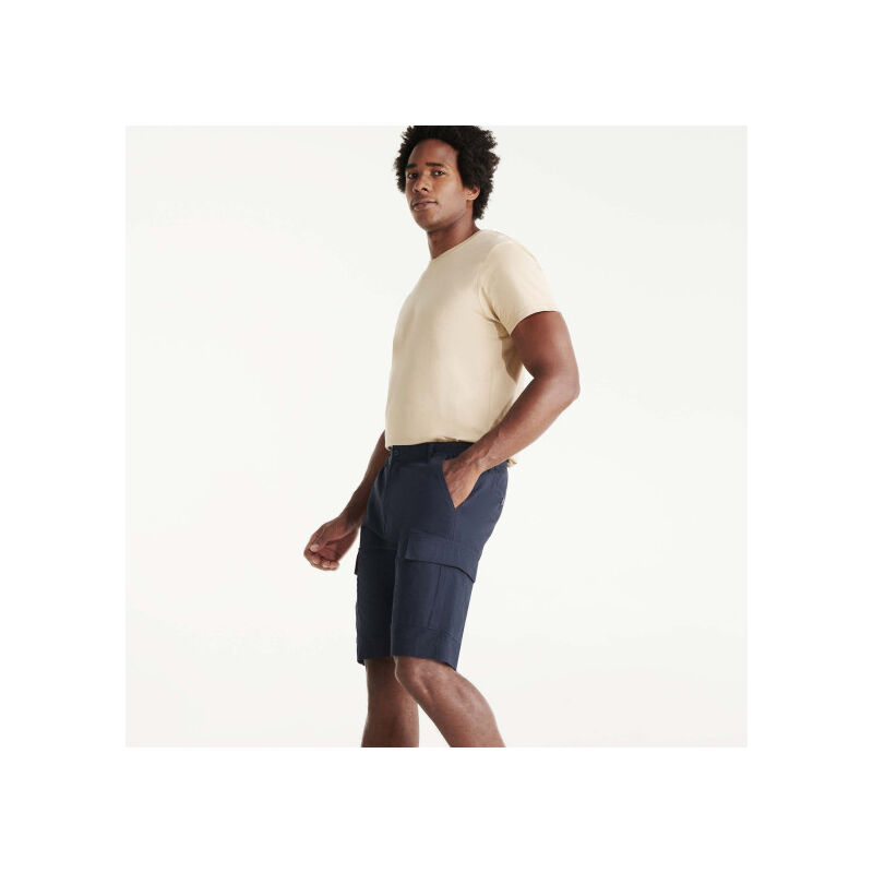 

Roly - Bermuda con cintura elástica ajustable AMAZONAS BE6715 | XXL - Azul Marino