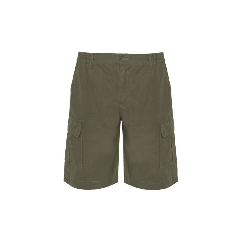 

Roly - Bermuda con cintura, elástico ajustable en laterales ARMOUR BE6725 | Verde Kaki - XXXL