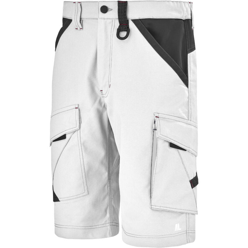 Bermuda Crusher Blanc / Gris Charcoal M - Fr(44-46)