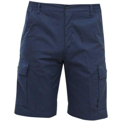 Bermuda da Lavoro 100% Cotone Siggi Derby -Blue Blue 2XL