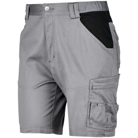 Bermuda da lavoro Neri Evo Stretch - M - Grigio
