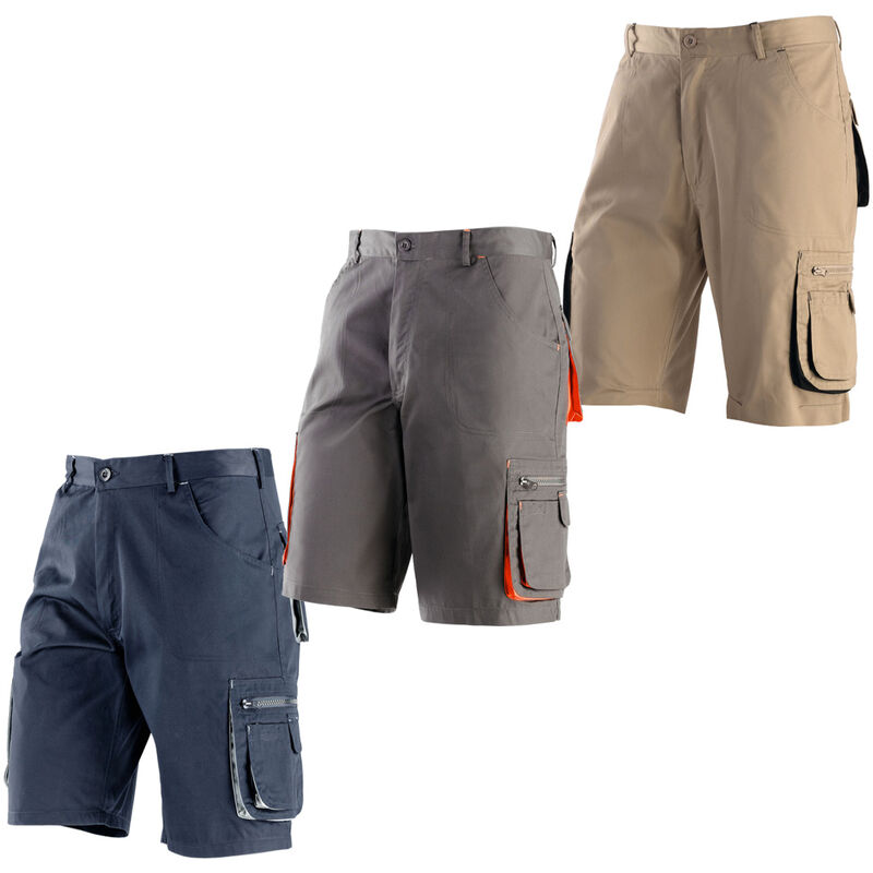 Bermuda de travail Neri Willis Bicolore - m - Blau