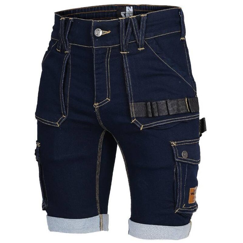 Bermuda de Travail Bolt - Taille 50 - Raw Jean - Résistant et Confortable - D-Work