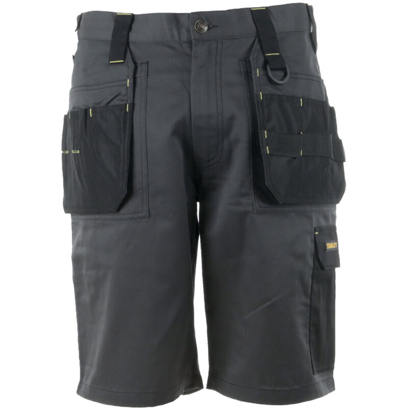 Stanley - Bermuda de travail Burrows – Robuste, pratique et confortable, idéal pour les travaux et les activités en extérieur - l