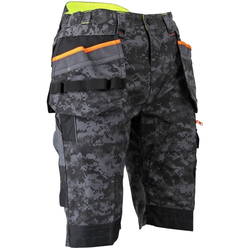 LMA - Bermuda de travail console - digitrade/gris nuit m - FR(40)