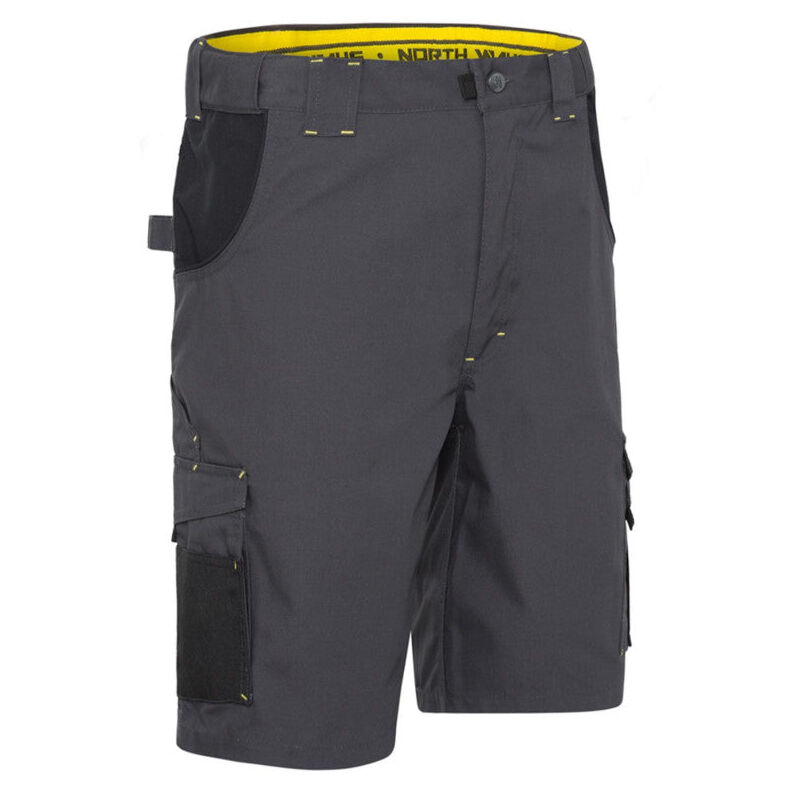 Bermuda de travail North Ways Hugues gris noir