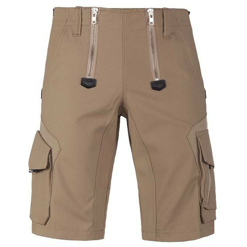 Bermuda de travail largeot homme Sascha FHB 11012 - Déstockage - Beige - 40