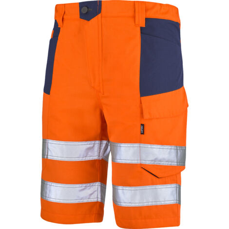 Bermuda Digger Fluo Tfa Haute Visibilité Et Robustesse Chantier - Tfa