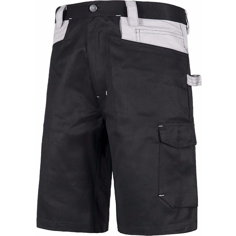 

Bermuda combinada con refuerzos y triple costura Future WF1017 | S - Negro+Gris Claro - Workteam