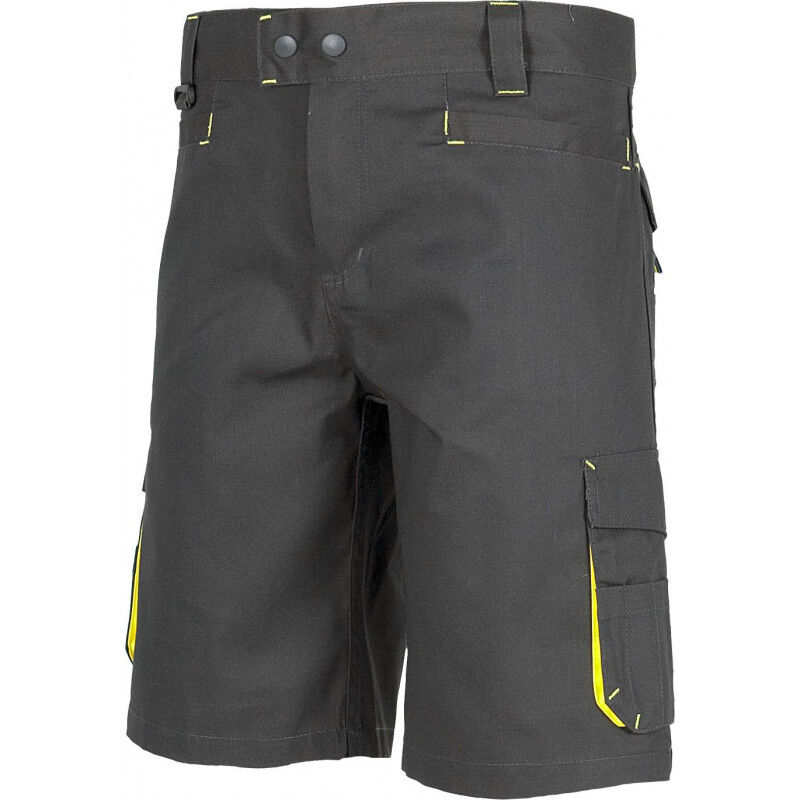 

Bermuda multibolsillos con detalles fluorescente-reflectantes Future WF1617 | 44 - Gris+Amarillo A.V. - Workteam