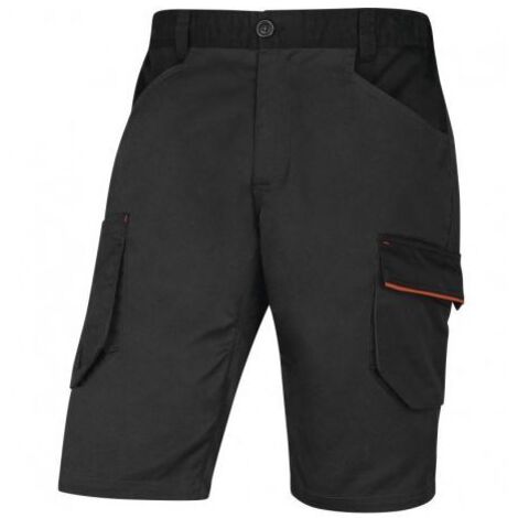 BERMUDA MACH2 STRETCH GRIS FONCÉ/ORANGE DELTA PLUS M M2BE3STRGOTM