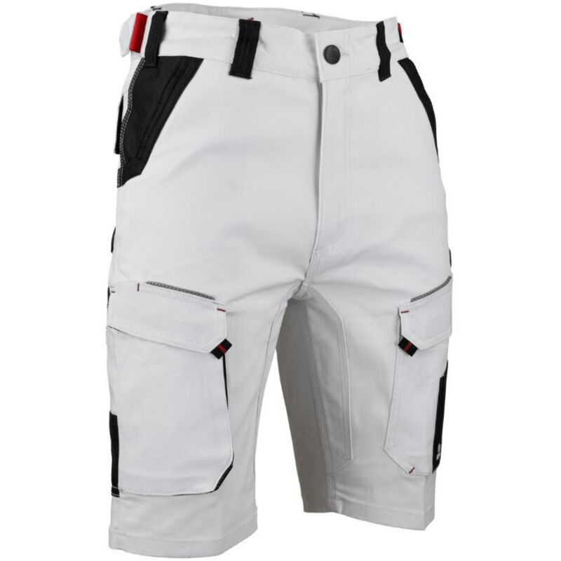 Bermuda Paléo multipoches stretch - Gris nuit / Noir - T.40 LMA 6165-40