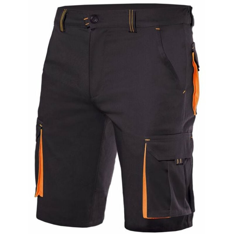 

BERMUDAS STRETCH BICOLOR MULTIBOLSILLOS Negro 46
