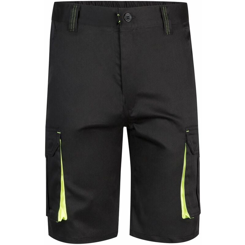 

BERMUDAS STRETCH BICOLOR MULTIBOLSILLOS Negro 60