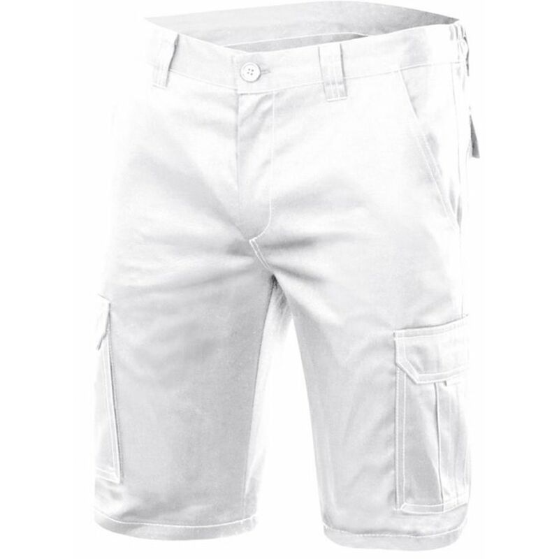 

BERMUDAS STRETCH MULTIBOLSILLOS Blanco 40
