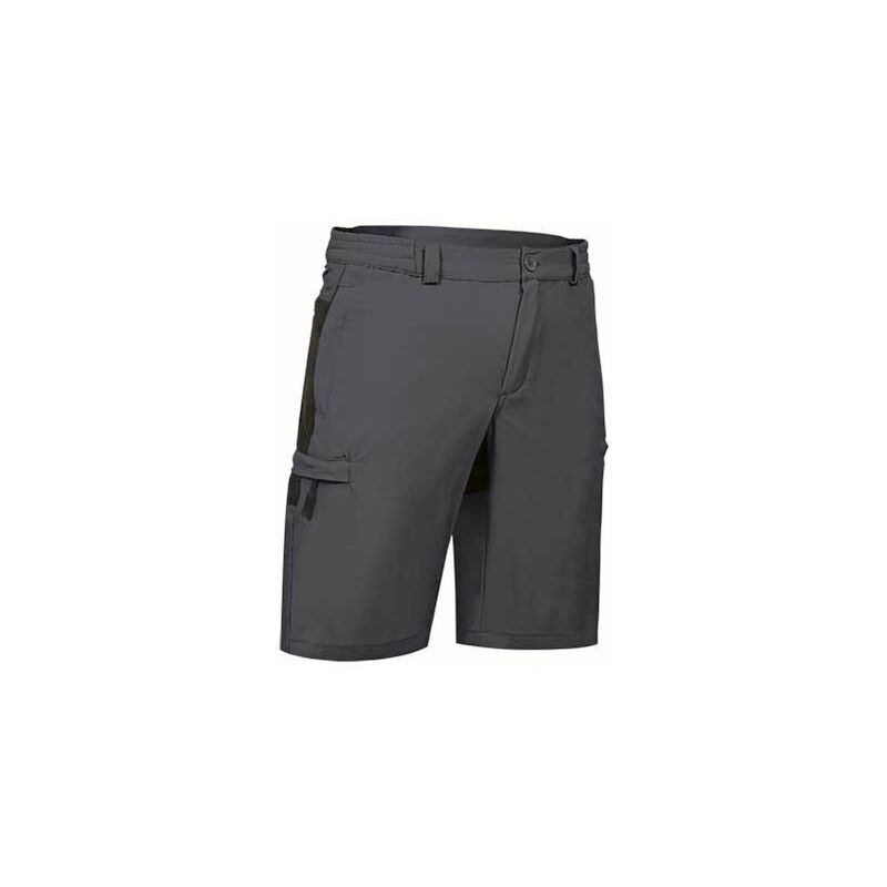 

Bermuda trekking en tejido técnico Quebec | XL - Gris/Negro - Valento