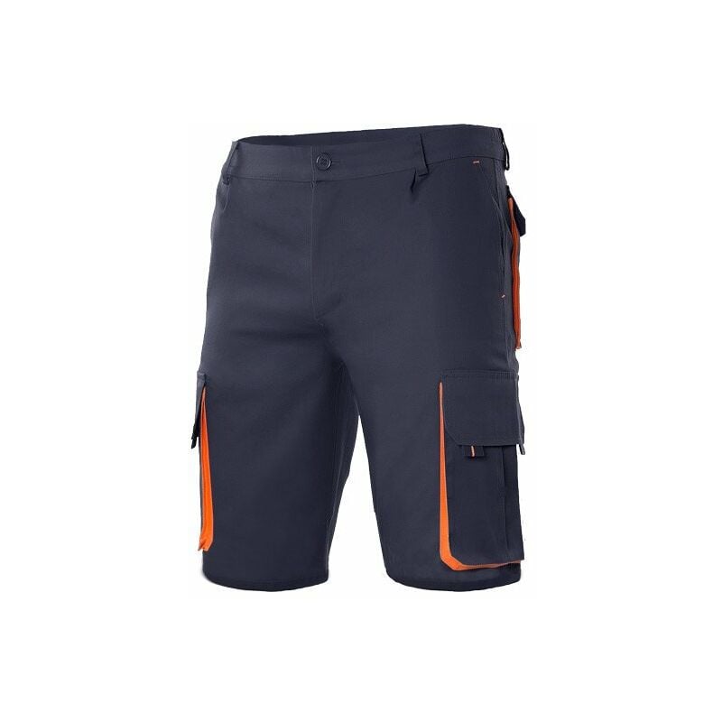 

Pantalon Corto Marino Naranja Multibolsillos 46