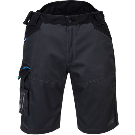 Bermudas de trabajo con bolsillos laterales mayor visibilidad WX3 T710 41 pulgadas Gris metálico