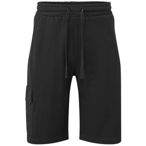 Bermudas deportivas KX3 Cargo tejido técnico anti abrasión color negro KX310 4XL Negro